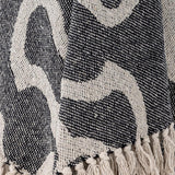PLAID SALOBRE THROW BLACK