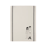 TEA TOWEL NACKED COUPLE HELEN B