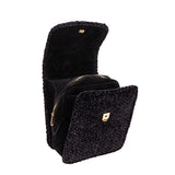 LA MILANESA SALOME' BORSA IN LANA NERA