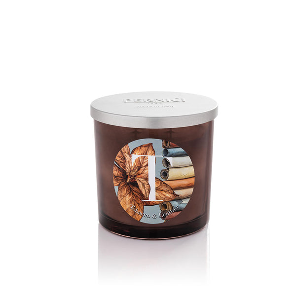 CERERIA PERNICI CANDELA TOBACCO & LEATHER