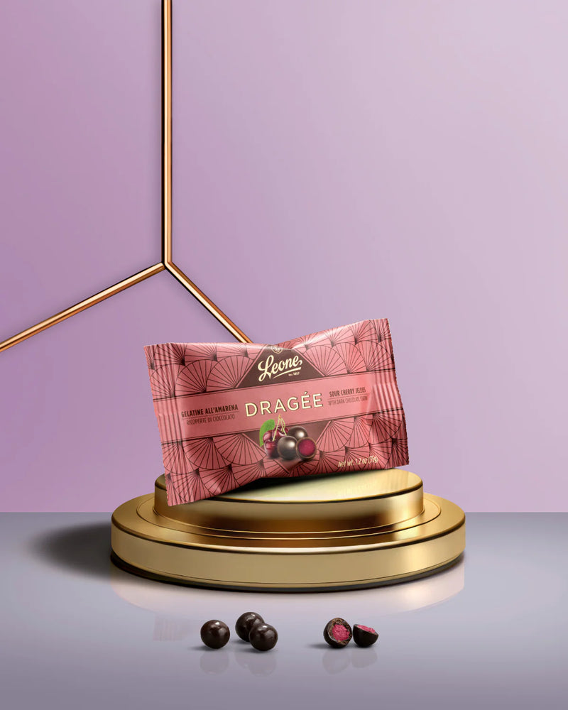 DRAGÉE GELATINE LEONE ALL'AMARENA