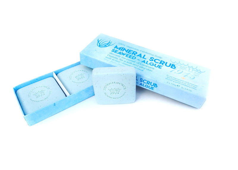 LINEA MINERAL SCRUB ALGHE MARINE-SAPONI IN COFANETTO