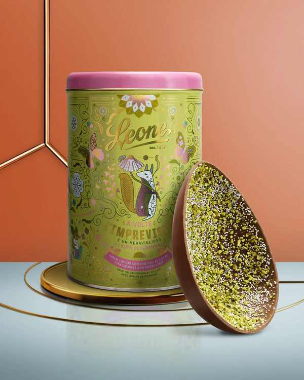 UOVO PASQUA CRI CRI PISTACCHIO LATTE 40% IN LATTA