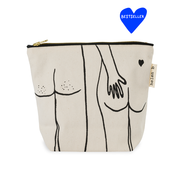 TOILET BAG SMALL NAKED COUPLE BACK HELEN B