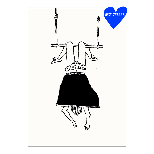 POSTER A3 TRAPEZE GIRL HELEN B