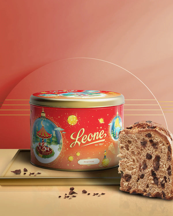 PANETTONE CON GOCCE DI CIOCCOLATO FONDENTE