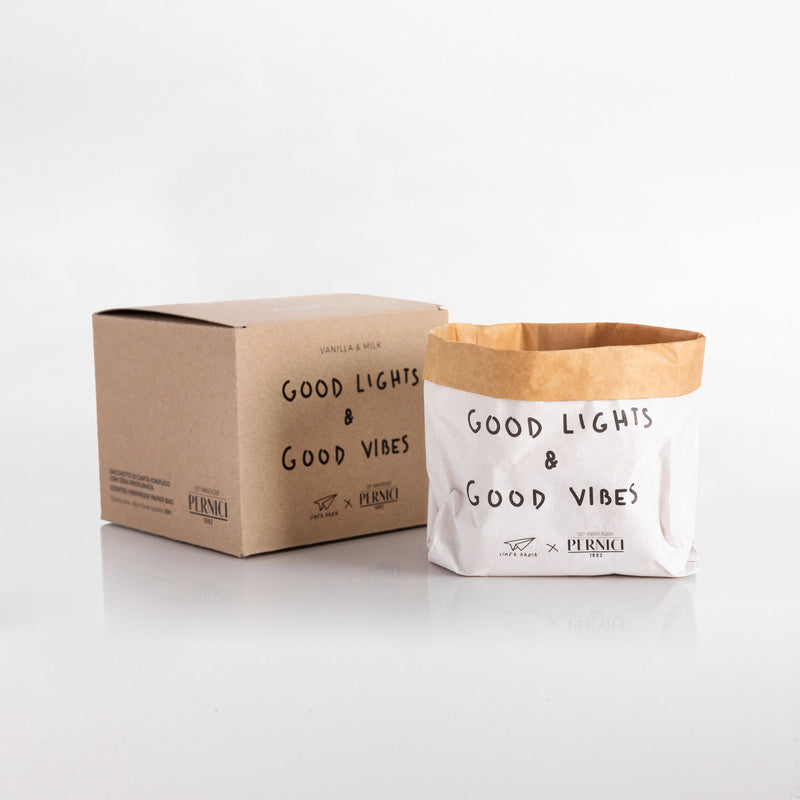 PENSIERI STROPICCIATI: GOOD LIGHTS & GOOD VIBES - VANILLA & MILK