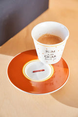 TAZZINA CAFFÈ + PIATTINO RUM AND CIGAR