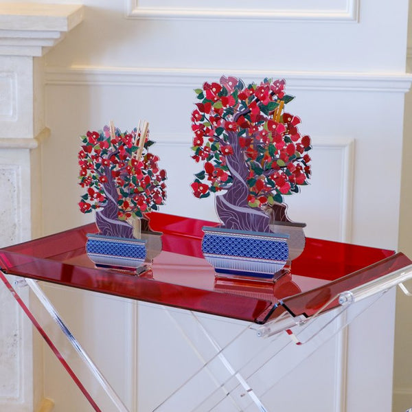 PROFUMATORE BONSAI BOUGANVILLE GRANDE ROSSO