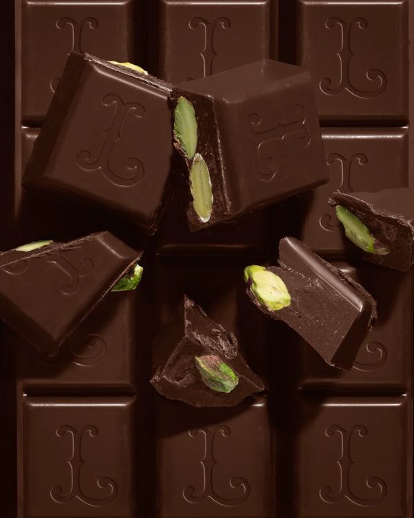 BARRETTA LEONE CIOCCOLATO AL LATTE CON PISTACCHI