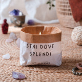 PENSIERI STROPICCIATI: STAI DOVE SPLENDI - VANILLA & MILK