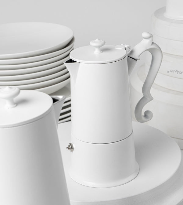 CAFFETTIERA LADY ANNE WHITE