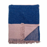 PLAID CADEO THROW BLUE