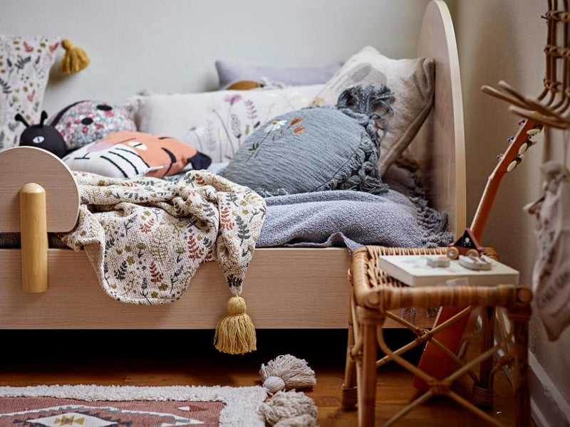 PLAID FILIPA THROW YELLOW