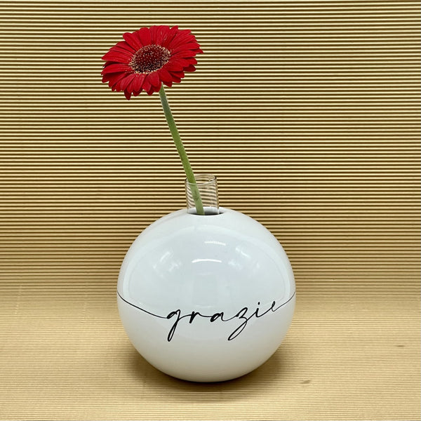 AMPOLLA CALLIGRAFA GRAZIE