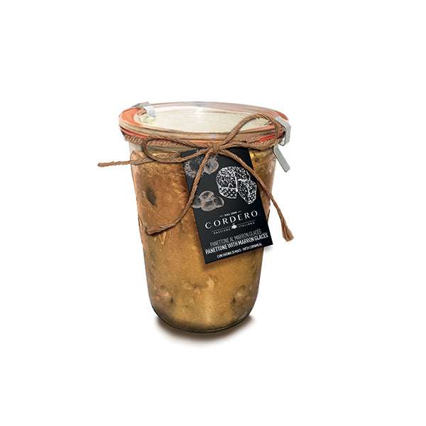 PANETTONE IN VASO COTTURA MARRON GLACE CORDERO
