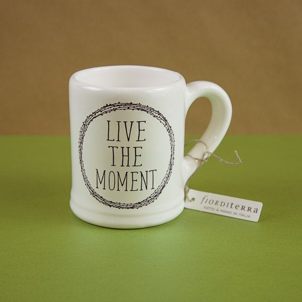 MUG NATALE LIVE THE MOMENT