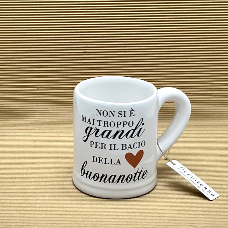 TAZZA DA COLAZIONE MAI TROPPO GRANDI