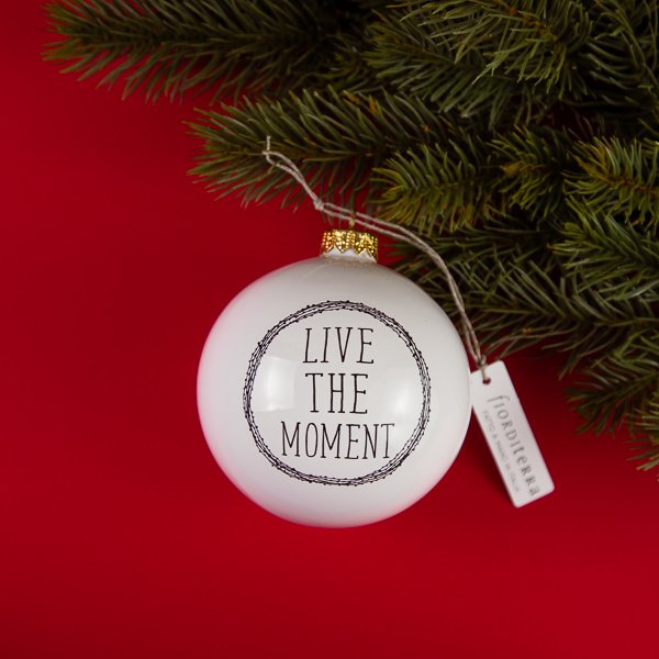 PALLA DI NATALE LIVE THE MOMENT