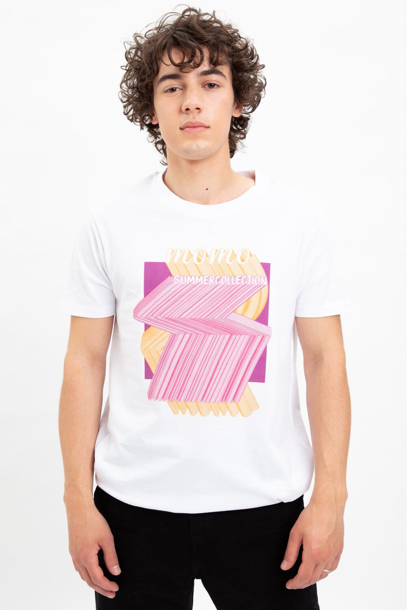 MOMO T-SHIRT "SS21" BIANCA