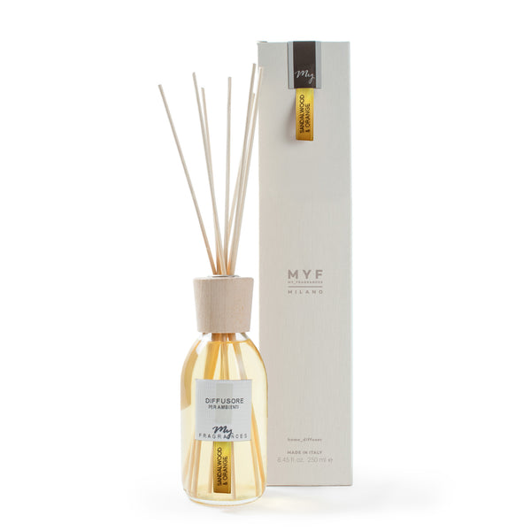 MYF SANDALWOOD & ORANGE DIFFUSORE A BASTONCINI NSG CONCEPT STORE MALCESINE