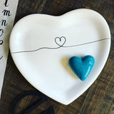 PIATTO CUORE CALLIGRAFA CUORE
