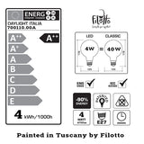 FILOTTO TATTOO LAMP SATINATA PIO