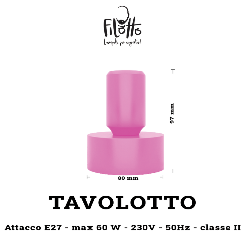 FILOTTO TAVOLOTTO ROSA