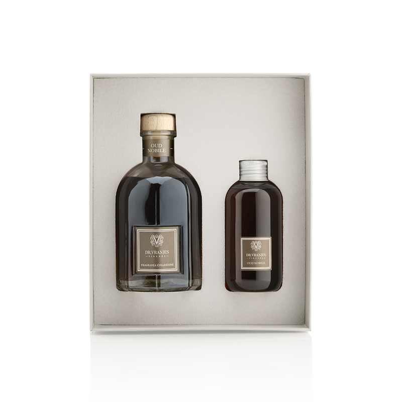 DR. VRANJES OUD NOBILE GIFT BOX DIFFUSORE 250ML + REFIL